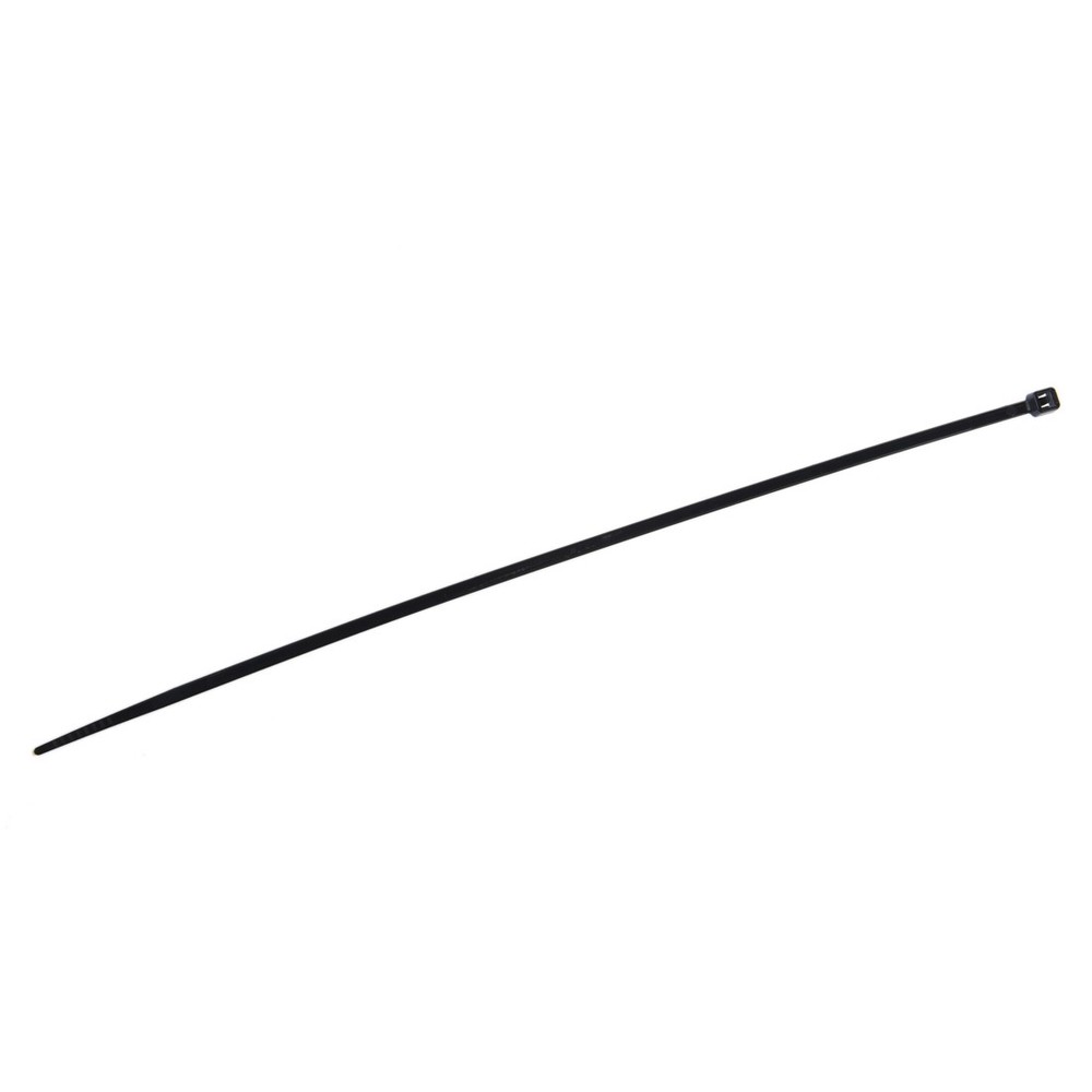(R) 8" Plastic Cable Zip Ties 100-Pack (Black) N2S45972