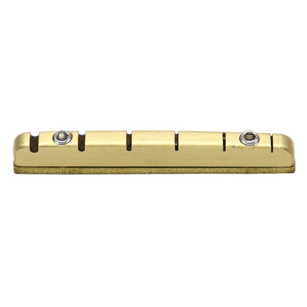 Brass Adjustable 6-String Electric Guitar Nut 42mm Width