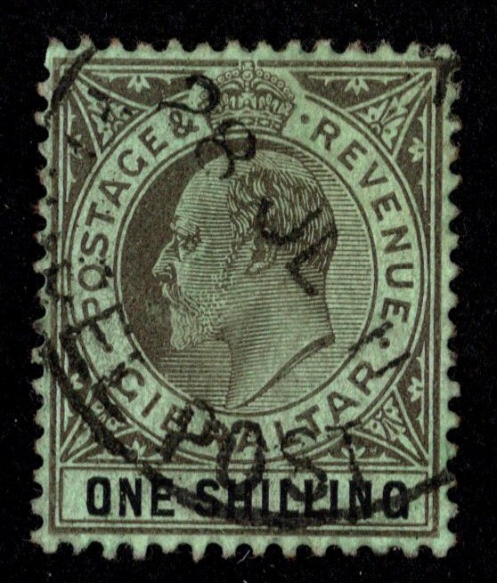 Gibraltar Scott 58 Used.
