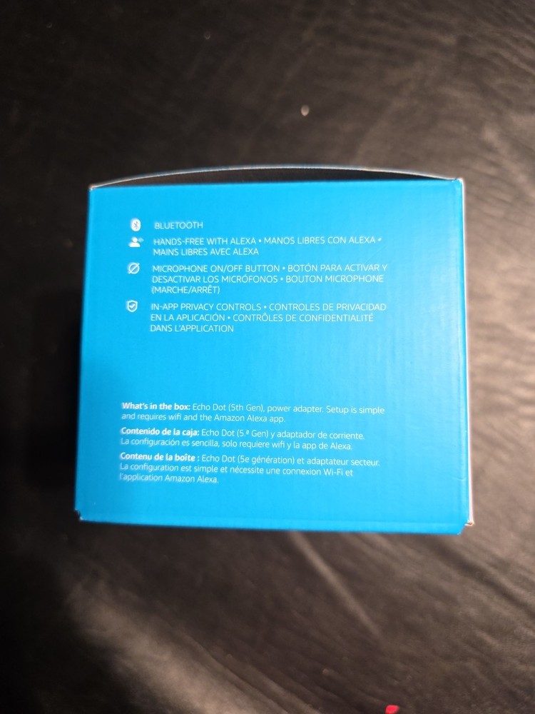 Amazon Echo Dot 5th Gen. Smart Speaker - Charcoal D