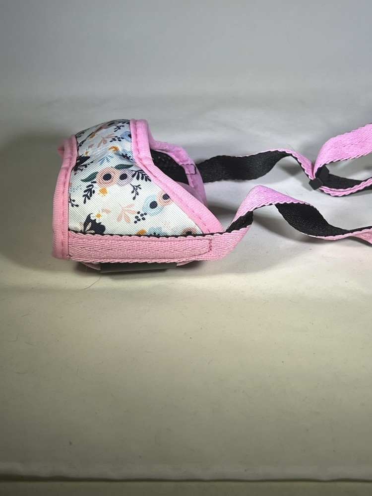 Pink And Blue Soft Dog Muzzle  XL