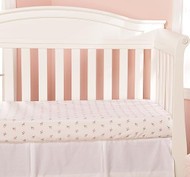 2pk Crib Sheet Set - Floral and Rosebud