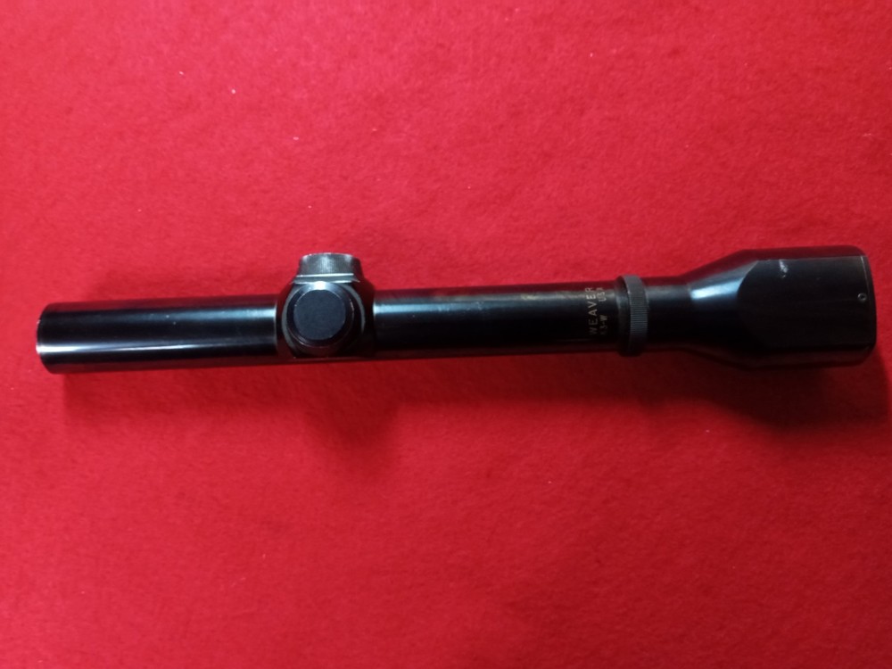 Vintage Weaver K3-W Micro Trak Scope with Ruger Rings