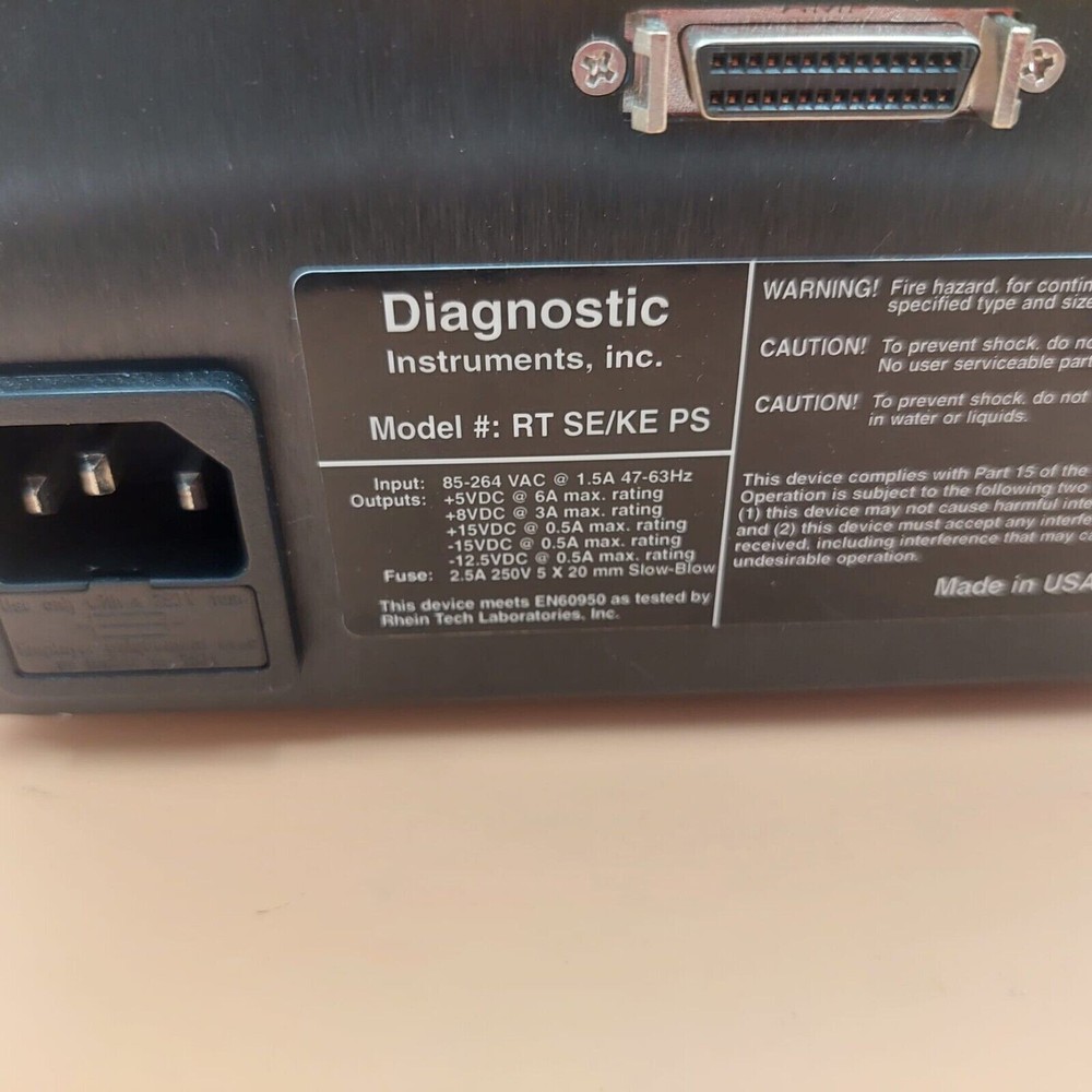 Diagnostic Instruments RT 2.2.1 Color Camera with power supply and adapter