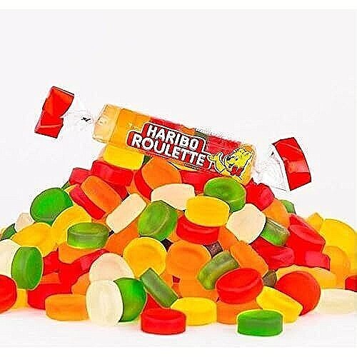 Haribo Roulette Rolls Candy in Bulk Free Shipping