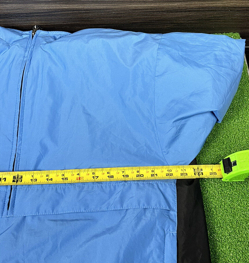 Mens Cutter Buck Wind Short Sleeve Windbreaker Pullover 1/4 Zip Large