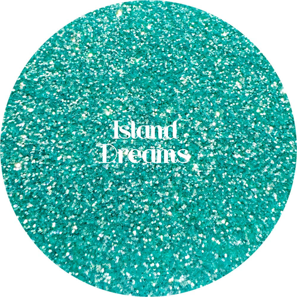 Premium Polyester Glitter - Aqua Teal