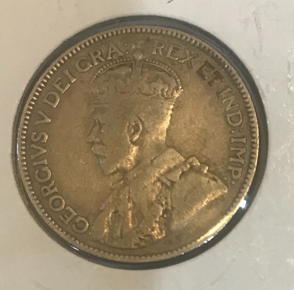 1912 Canada silver 25 cents