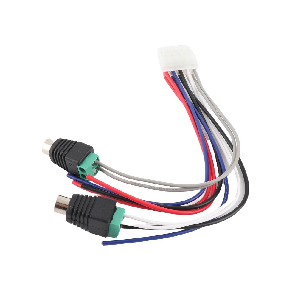 Power Input Speaker Wire Harness 10pin Power Harness Secure Connection For RHQG