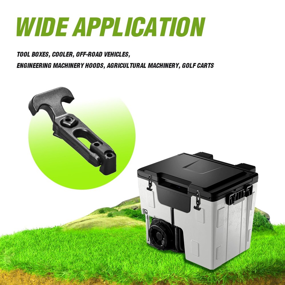 Shu-Ran T-Handle Draw Latches, Rubber Cooler Latches Replacement for...