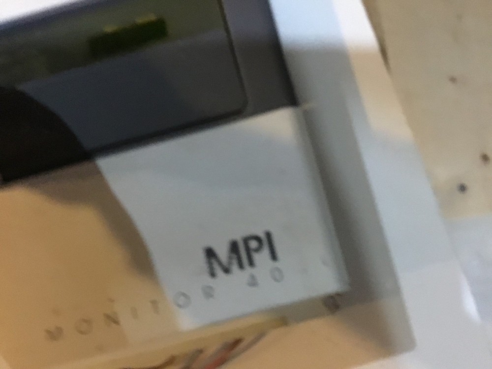 MONITOR HEATER CONTROL PANEL