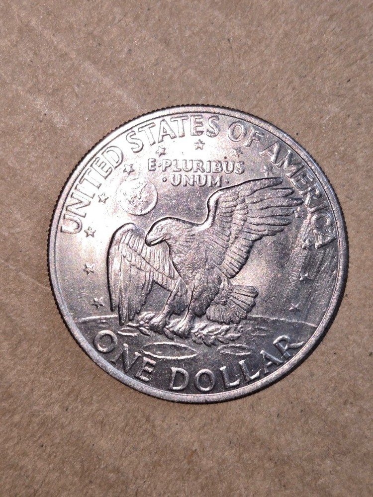 1971 Eisenhower Ike Dollar $1 Coin Ungraded - Nice