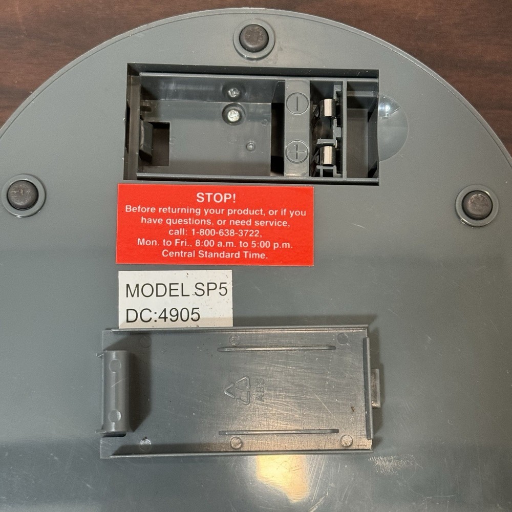 Pelouze Scale Model SP5 Digital 5Lb. Postal Battery Operated