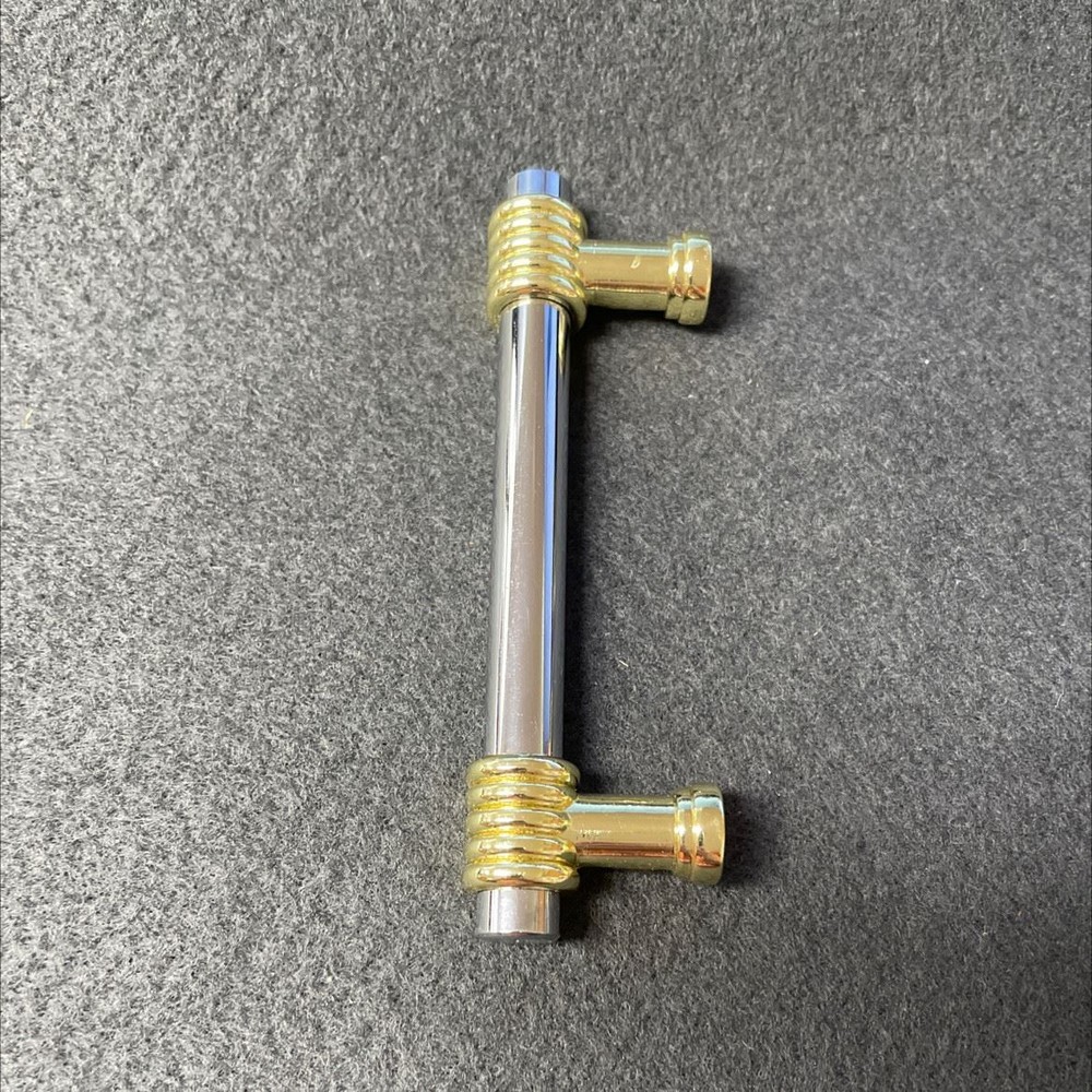 3" Rod Pull Chrome and Brass