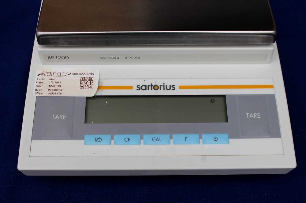 sartorius BP1200 BP 1200 g lab scale
