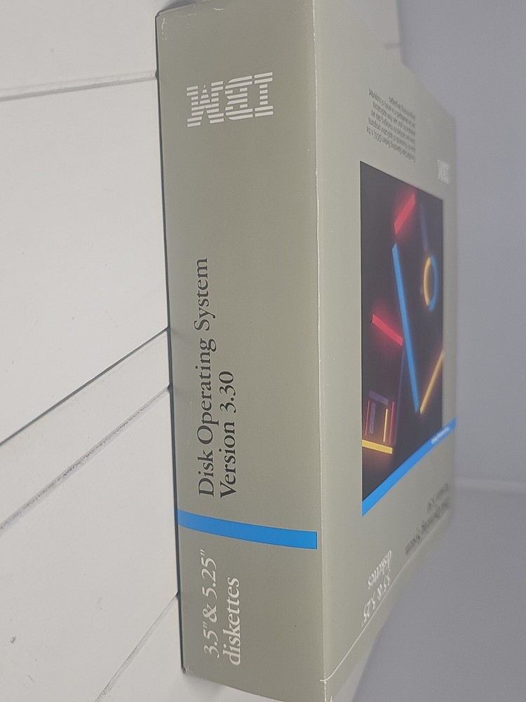 IBM DOS 3.30 Disk Operating System 1987: 1st Edition / 5.25 Software Disks Read