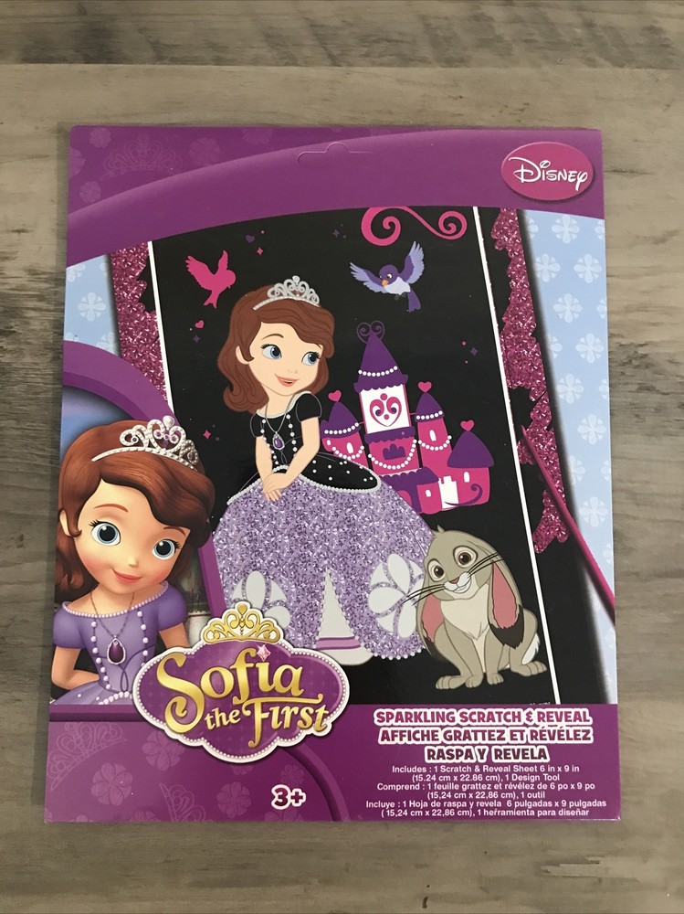 Disney Sofia The First Sparkling Scratch & Reveal