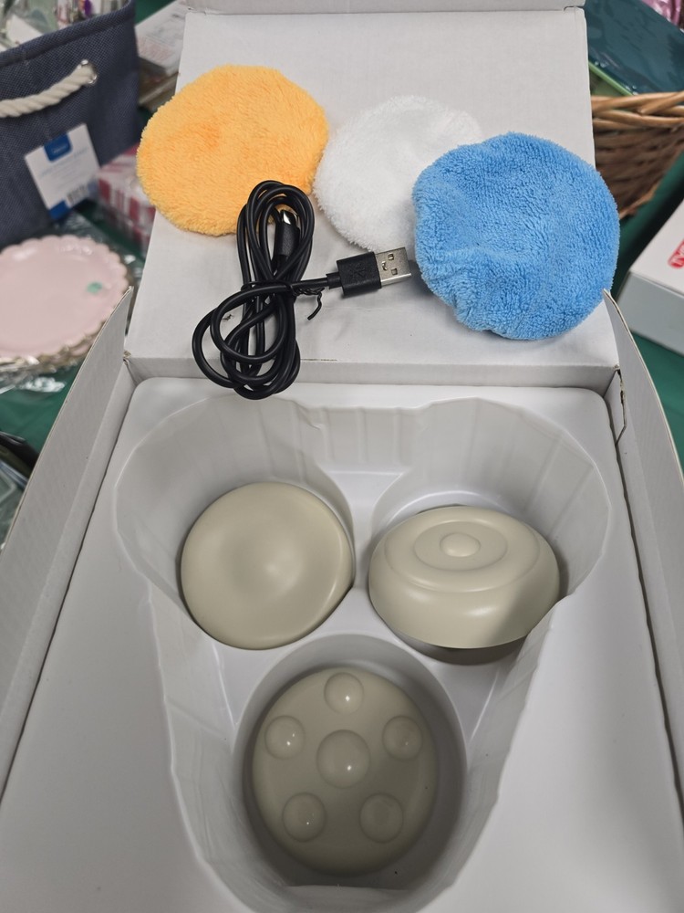 Prime Handheld Mini Therapy Massager - 3D Rotating &Vibrating Deep Tissue Bac...