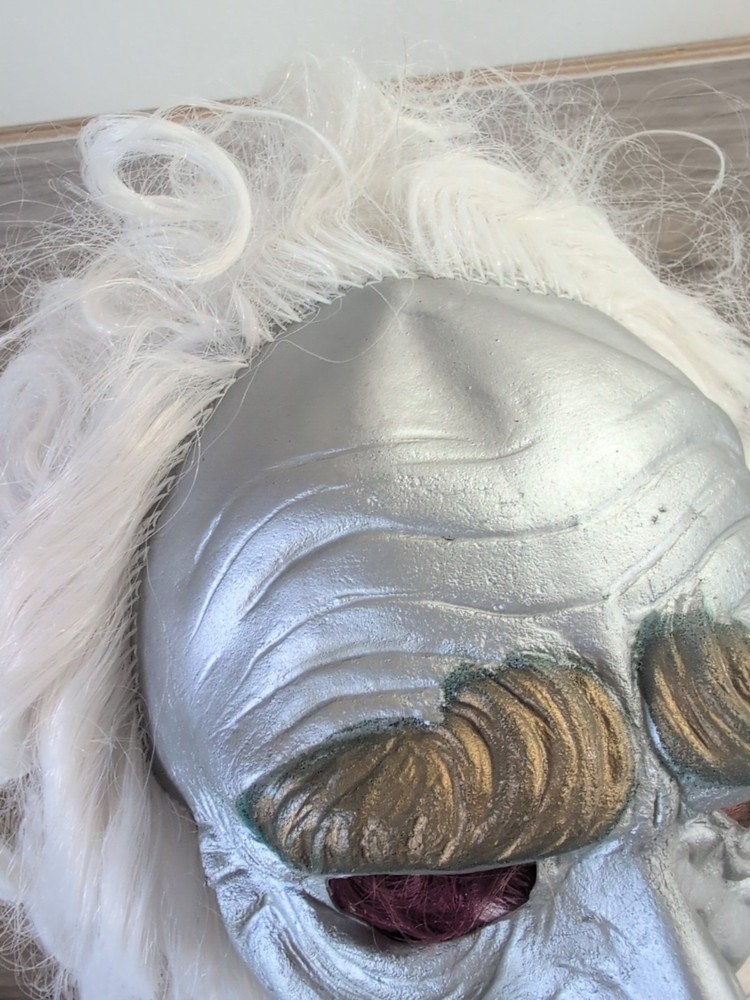 Cesar silver father time mask