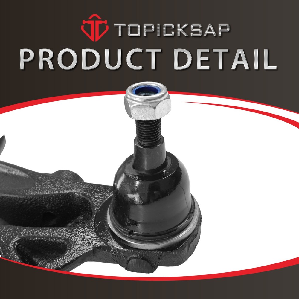 12Pcs Front Upper Lower Control Arms Kit for 2007-2011 Dodge Nitro Jeep Liberty