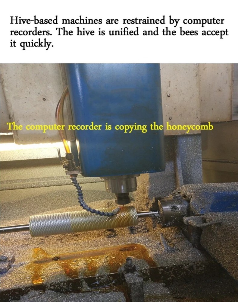 86*310mm Manual Honeycomb Embossing Machine Hive Base Plate Roller Press Machine