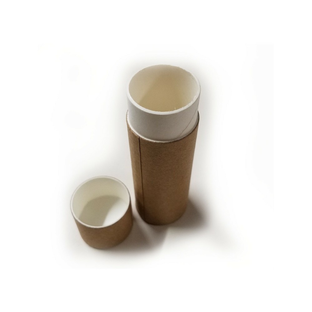 Empty Cardboard Deodorant Containers - Naturally BPA Free, Biodegradable:1-2-3oz