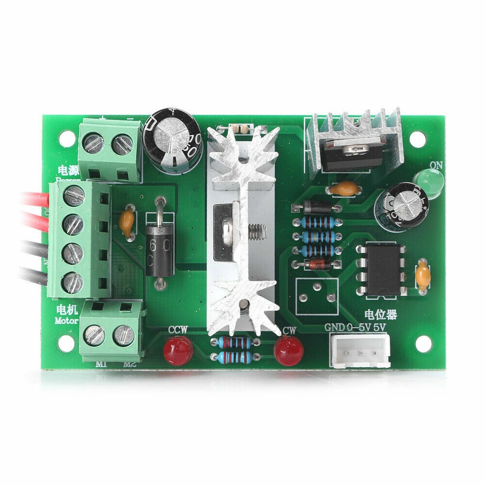 DC 6-30V Voltage Regulator 80W 10A Reversible Speed Control PWM Control Switch
