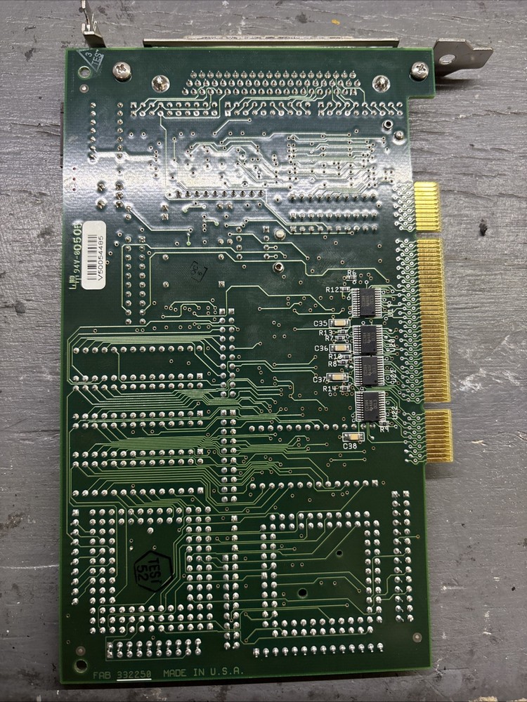 BCTON DICKINSON BDPAC FAB 332250 REV.A PCI INTERFACE CONTROLLER CARD 33224010SCH