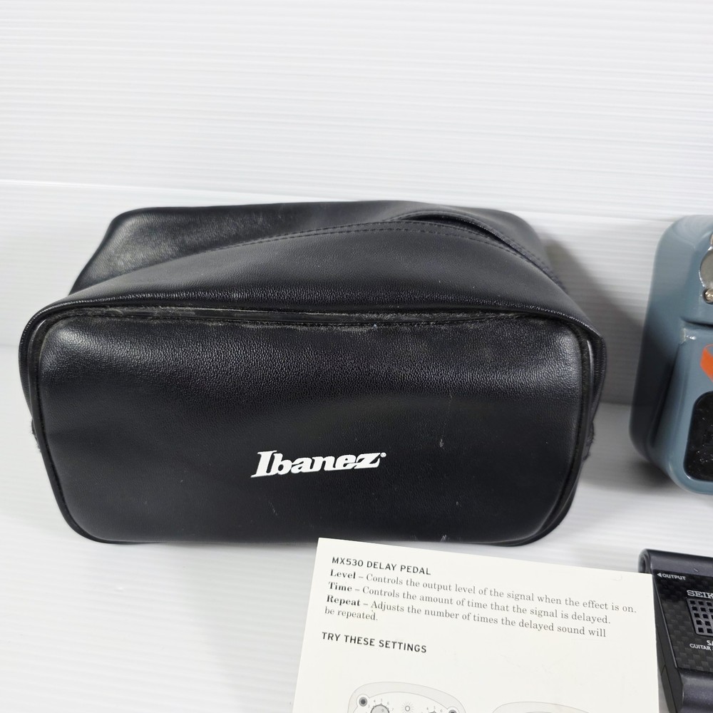 First Act Delay Pedal MX530 Bundle W/Manual & Bag