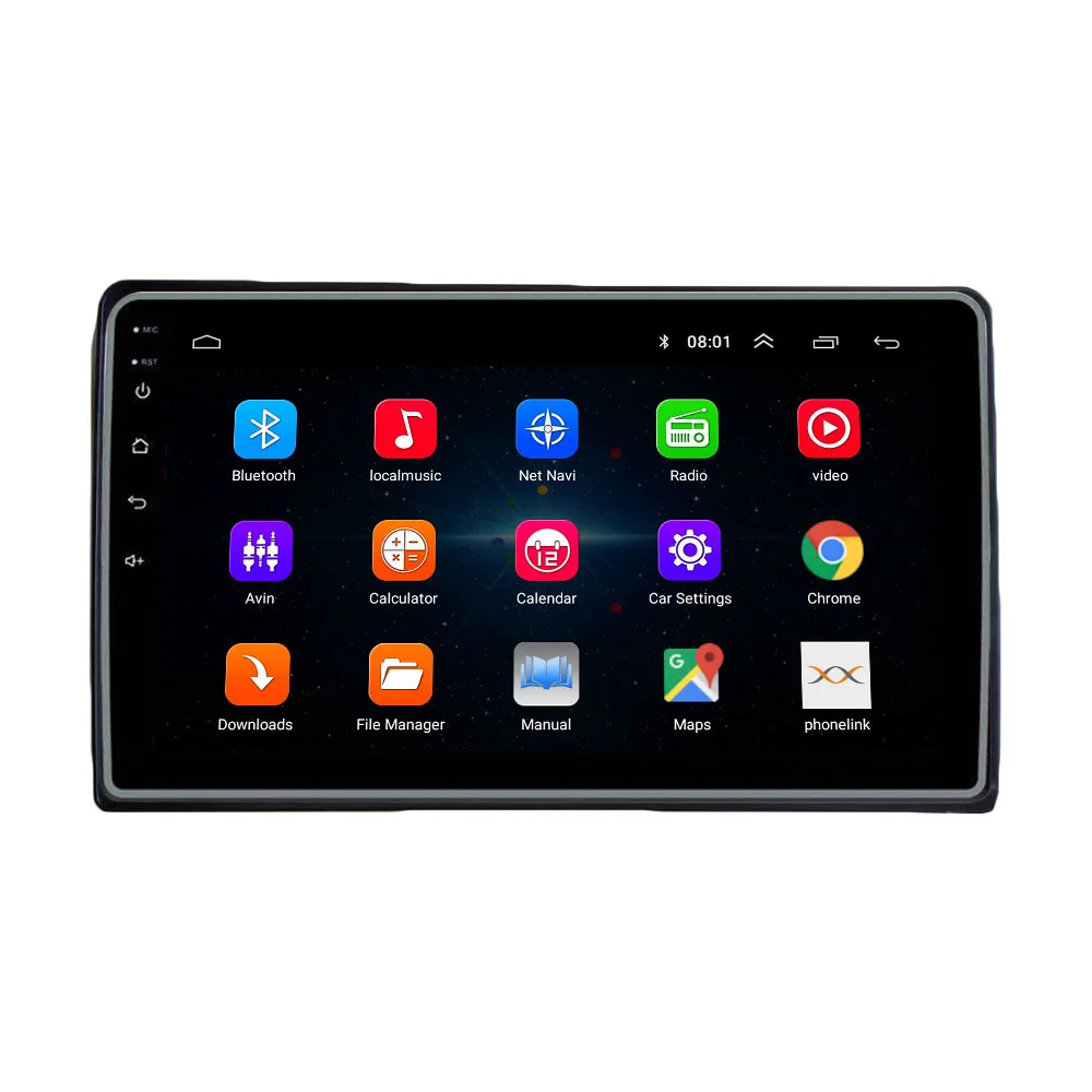 For Audi A3 2008-2012 2 Double Din Android Car Stereo GPS Navigation Carplay