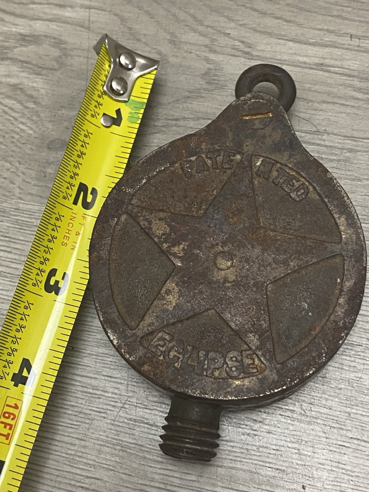 VINTAGE ECLIPSE PULLEY W/ Texas Star