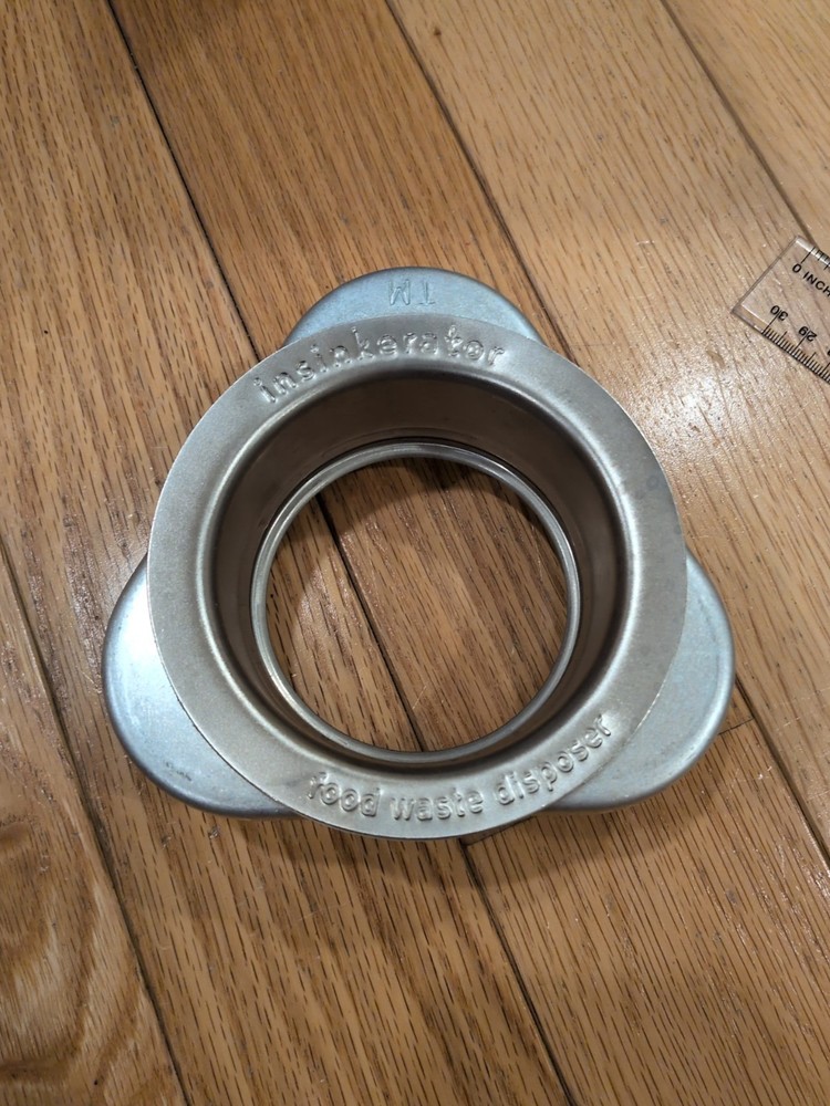 Insinkerator Quick Lock Sink Mount Flange Garbage Disposal & Hardware
