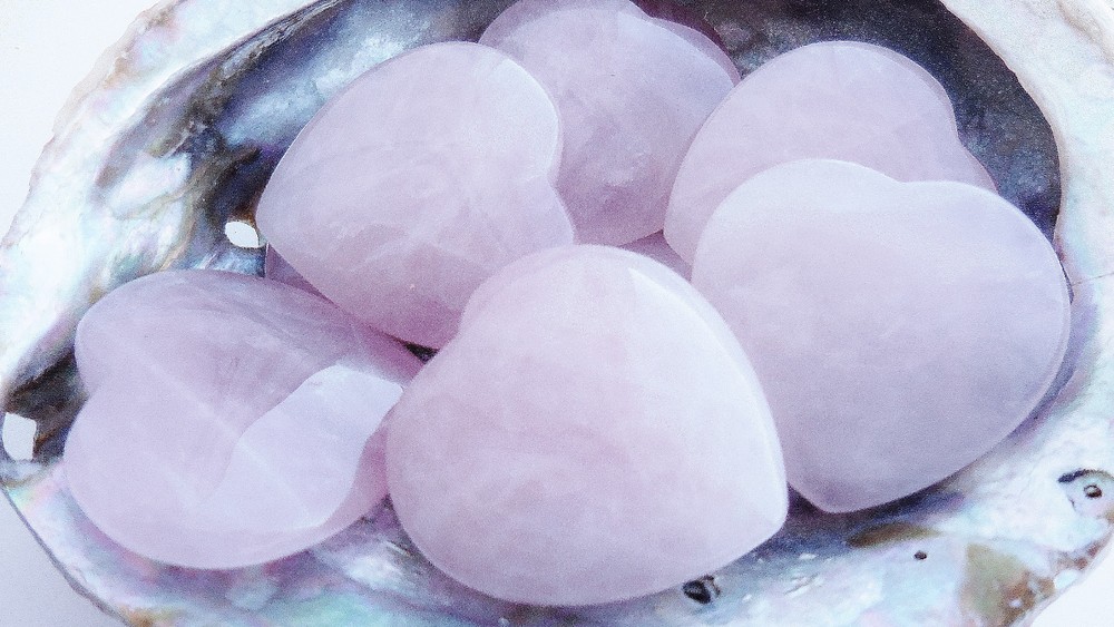 Rose Quartz Heart