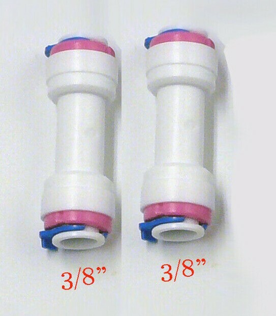 2 piece RO Check Valve straight 3/8"