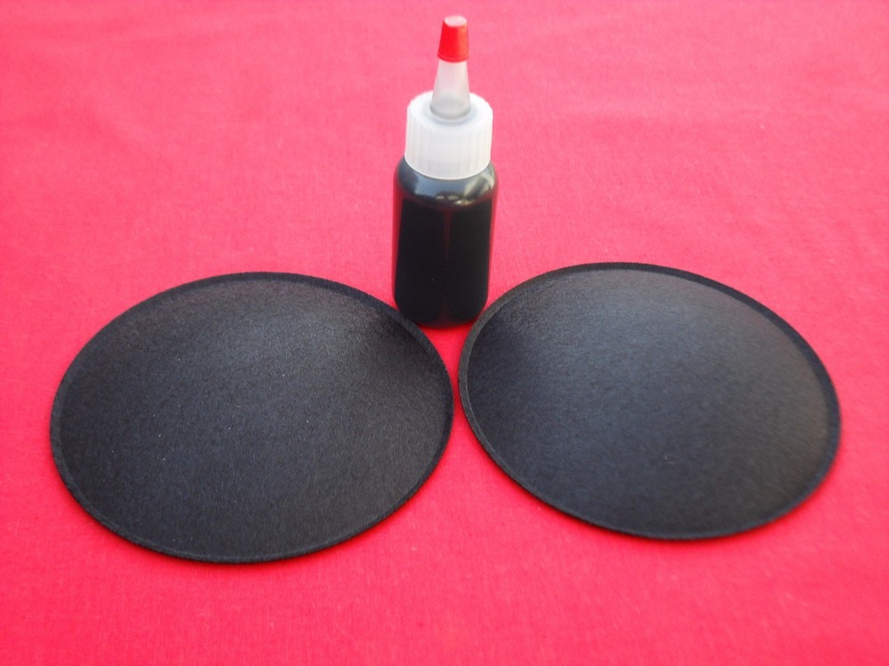 4. 1/2"  Speaker Felt  Dust Cap Kit. Parts Repair