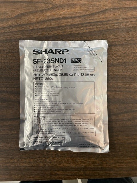 Genuine Sharp SF-235ND1 Developer