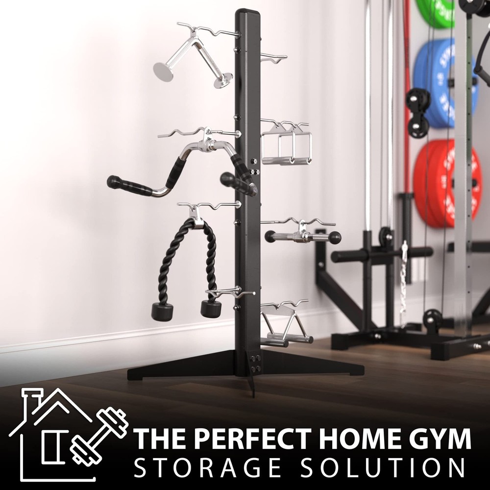 Synergee Cable Attachment Rack. Free-Standing or Wall Mounted Storage Rack. M...