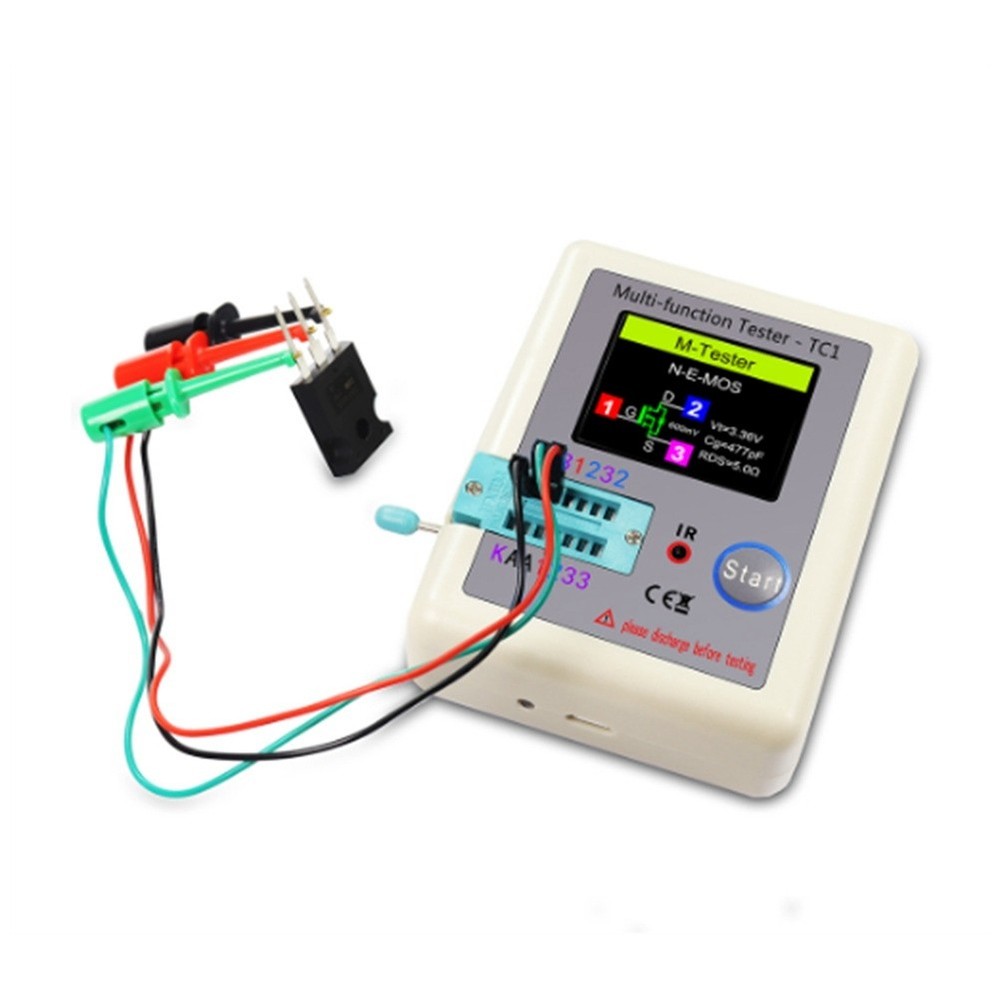 -TC1 TC1 Display Multifunctional TFT Backlight Transistor Tester for Diode8784