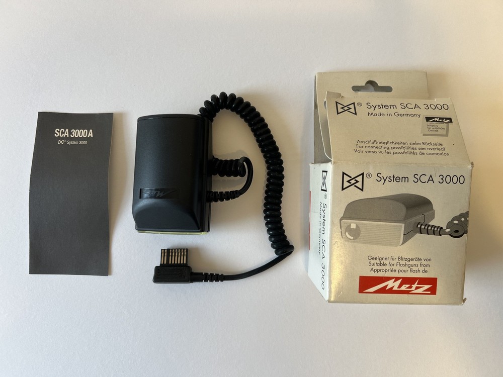 Metz SCA3000A TTL Flash Adapter / Module - New in Box - Made in Germany