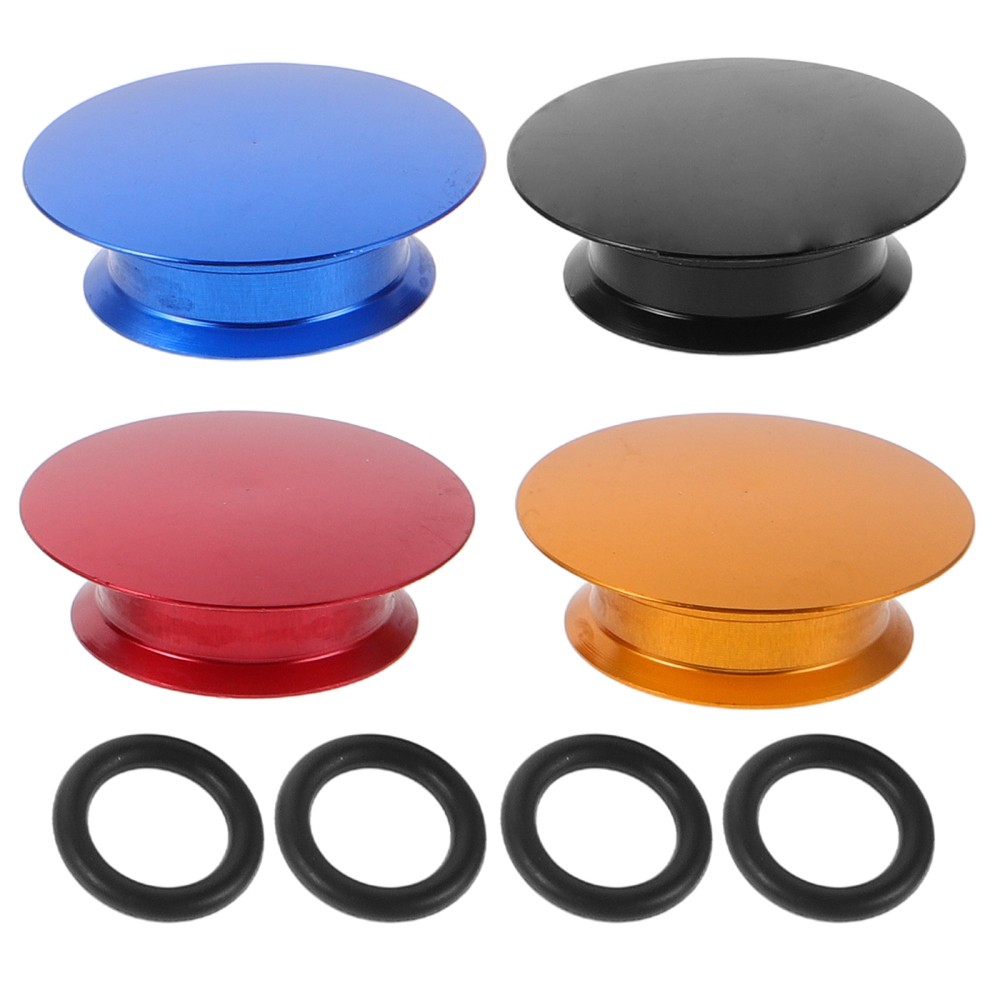 4 Pcs Crank Cap Crankset Dust Protector Bicycle Crankshaft Cover