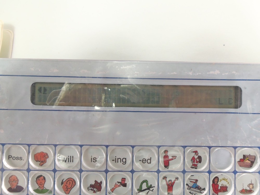 PRC Touch Talker with Minspeak for Disability Hearing Speech Tool with Manual