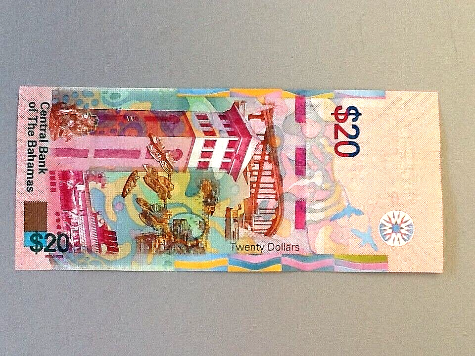 Bahamas P-New 20 Dollars 2018
