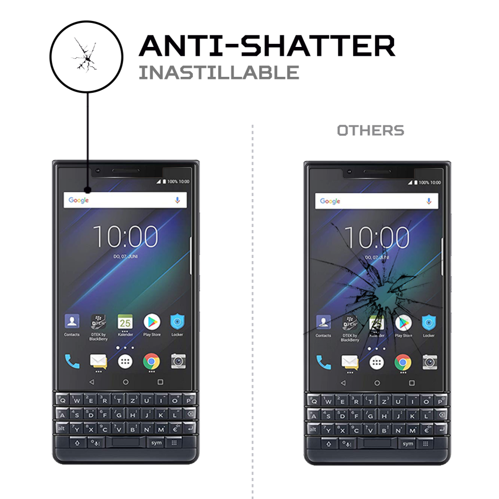 ANTISHOCK Screen protector for Blackberry Key2 le