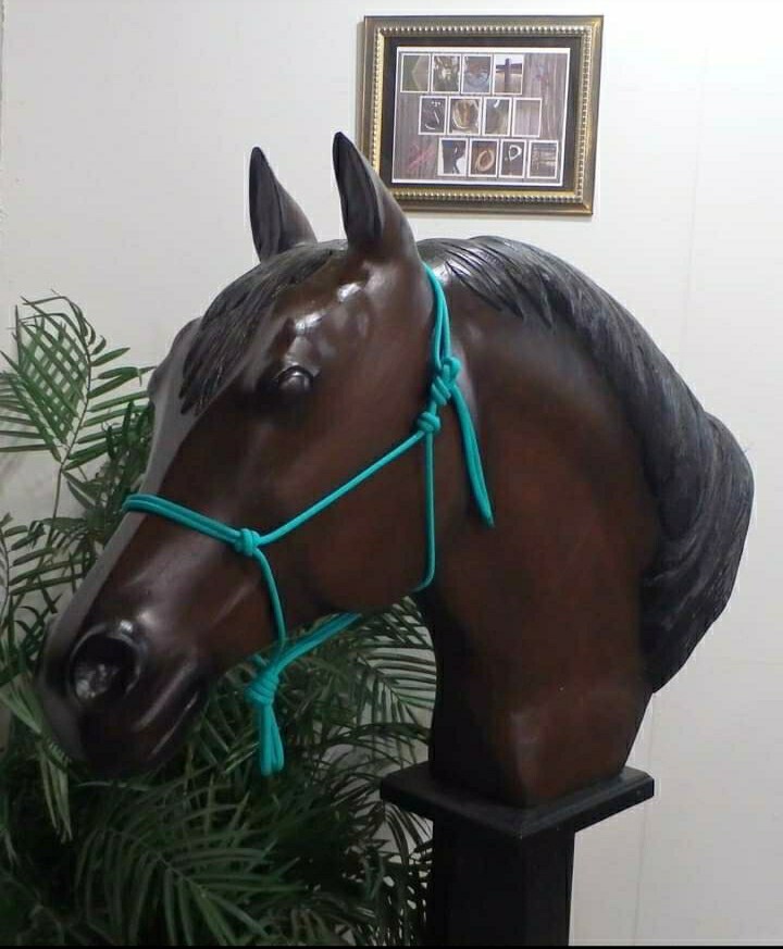 Basic Rope Horse Halter Custom Hand Made