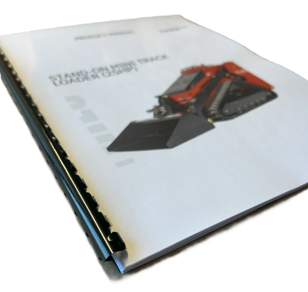Mini Skid Steer Compact Track Loader SCL850 Operation & Maintenance Manual