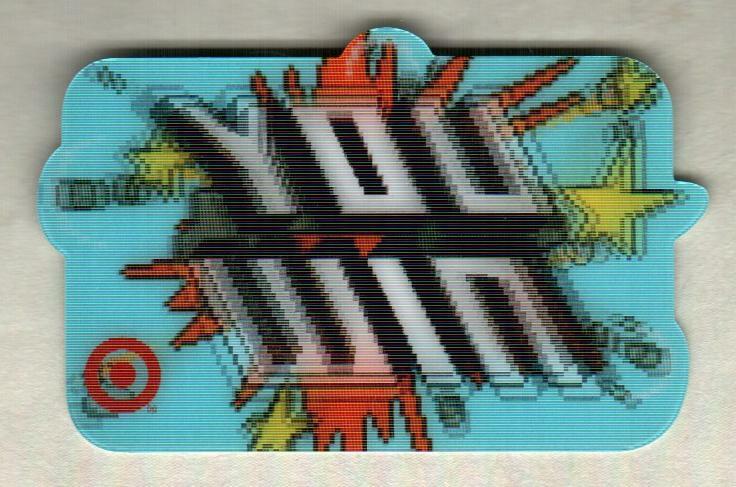 TARGET You Win ( 2008 ) Die-Cut Lenticular Gift Card ( $0 )