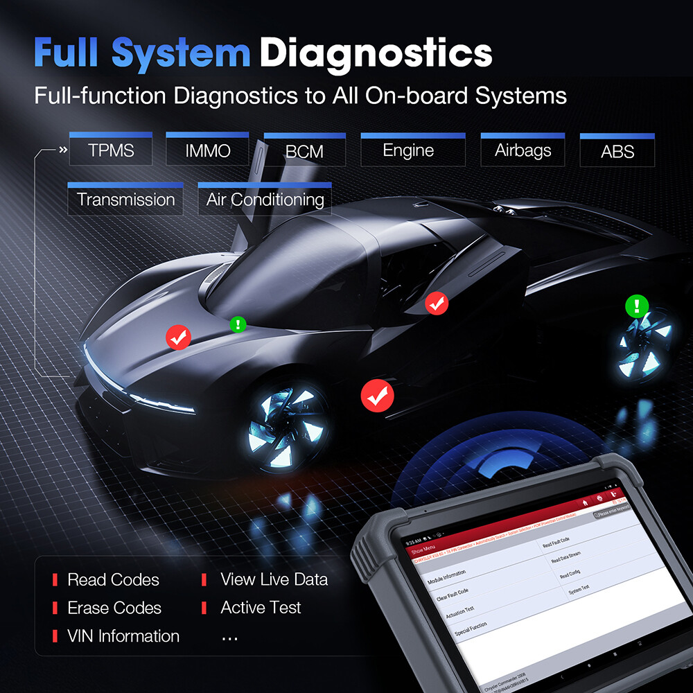 LAUNCH X431 PRO3S ELITE V+ 5.0 PRO5 Car Diagnostic Tool J2534 Programming Coding