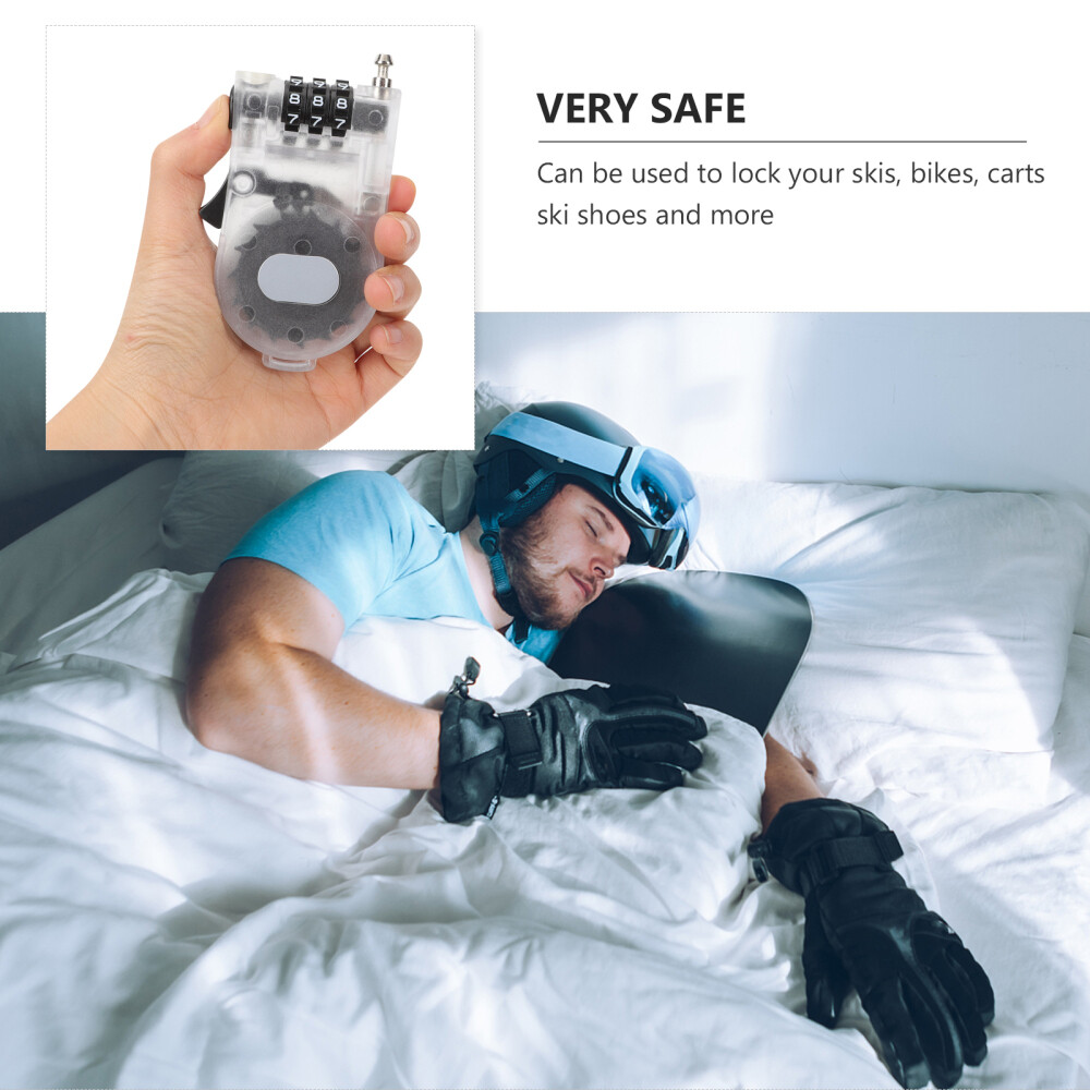 Skatebord Lock Portable Board Lock Multi-function Bike Lock Snowboard Accessory