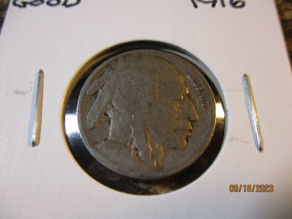1916 BUFFALO NICKEL GOOD   93