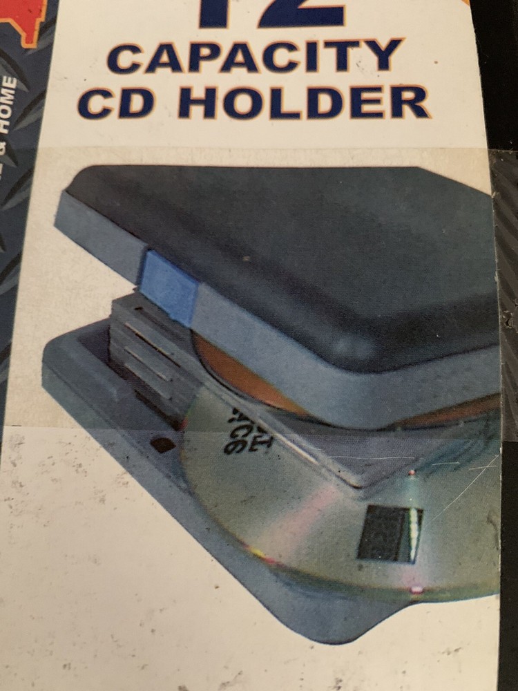 ❤️12 CAPACITY CD Case HOLDER Holds & Protects CD’s BY BUFFALO TOOLS